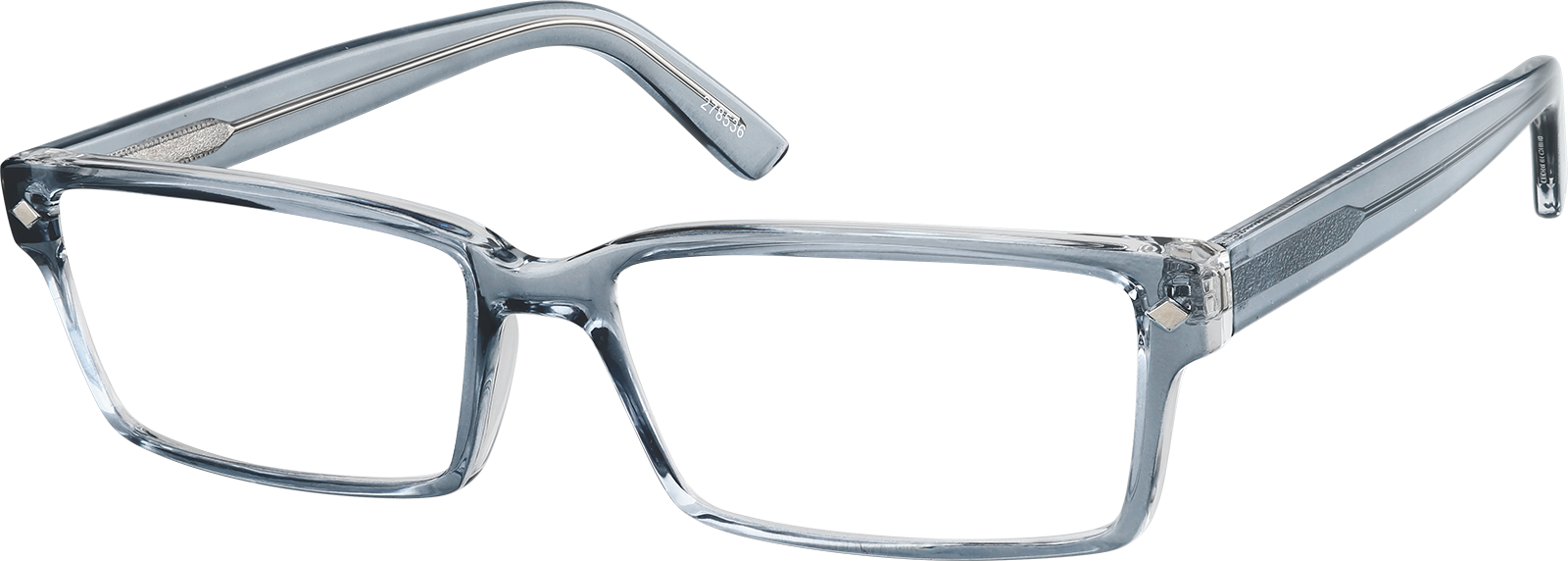 AAA★ Black Rectangle Glasses #278521 | Zenni Optical Canada