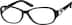 Oval Glasses 279321 in Black