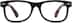 Square Glasses 279721 in Black