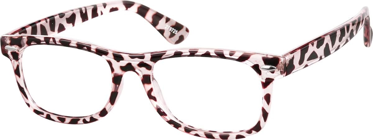 Angle view of Square Glasses 279725 in Tortoiseshell