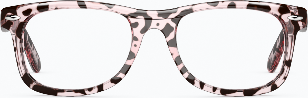 Front view of Square Glasses 279725 in Tortoiseshell thumbnail