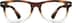 Square Glasses 279735 in Brown