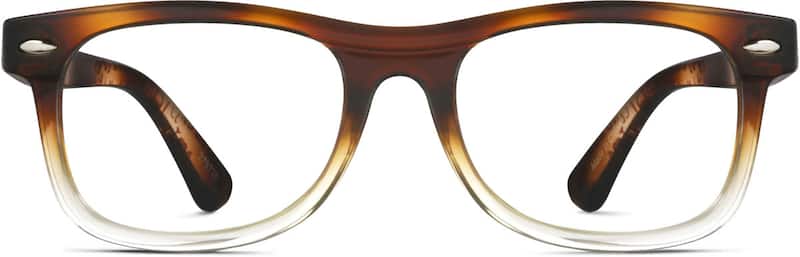 Brown Square Glasses