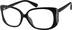 Rectangle Glasses 279921 in Black