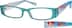 Rectangle Glasses 280516 in Blue