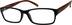 Rectangle Glasses 282021 in Black