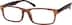 Rectangle Glasses 282115 in Brown
