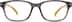 Rectangle Glasses 282212 in Grey