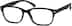 Rectangle Glasses 282221 in Black