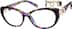 Oval Glasses 283027 in Purple