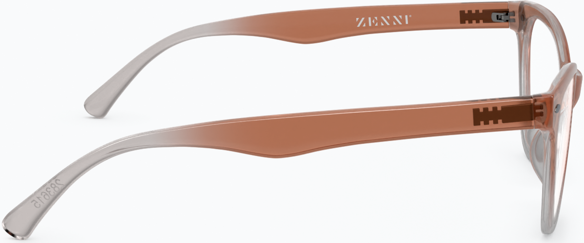 Side view of Cat-Eye Glasses 283615 in Brown thumbnail