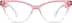 Cat-Eye Glasses 283619 in Pink