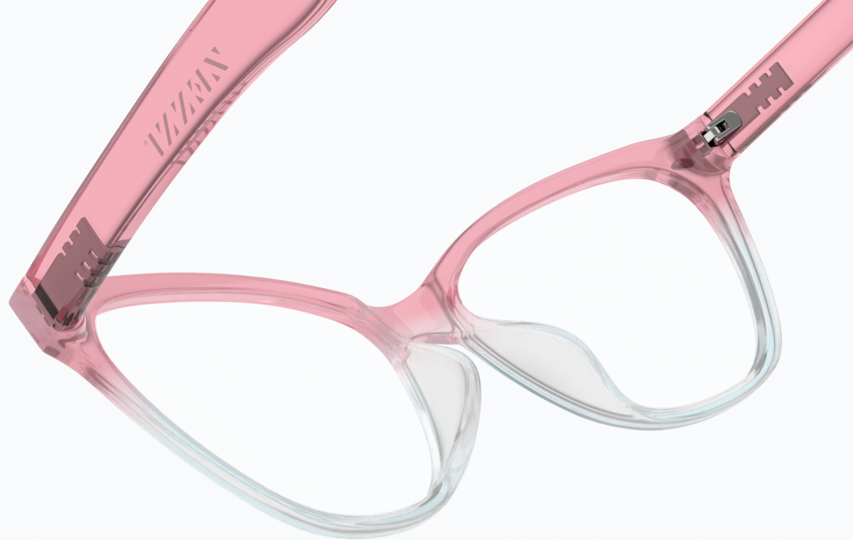 See-through view of Cat-Eye Glasses 283619 in Pink thumbnail