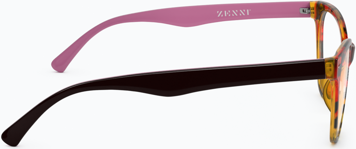 Side view of Cat-Eye Glasses 283625 in Tortoiseshell thumbnail