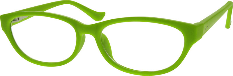 Green Cat Eye Glasses 283724