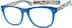 Square Glasses 285116 in Blue