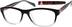 Square Glasses 285321 in Black