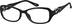 Oval Glasses 285821 in Black