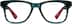 Square Glasses 286216 in Blue