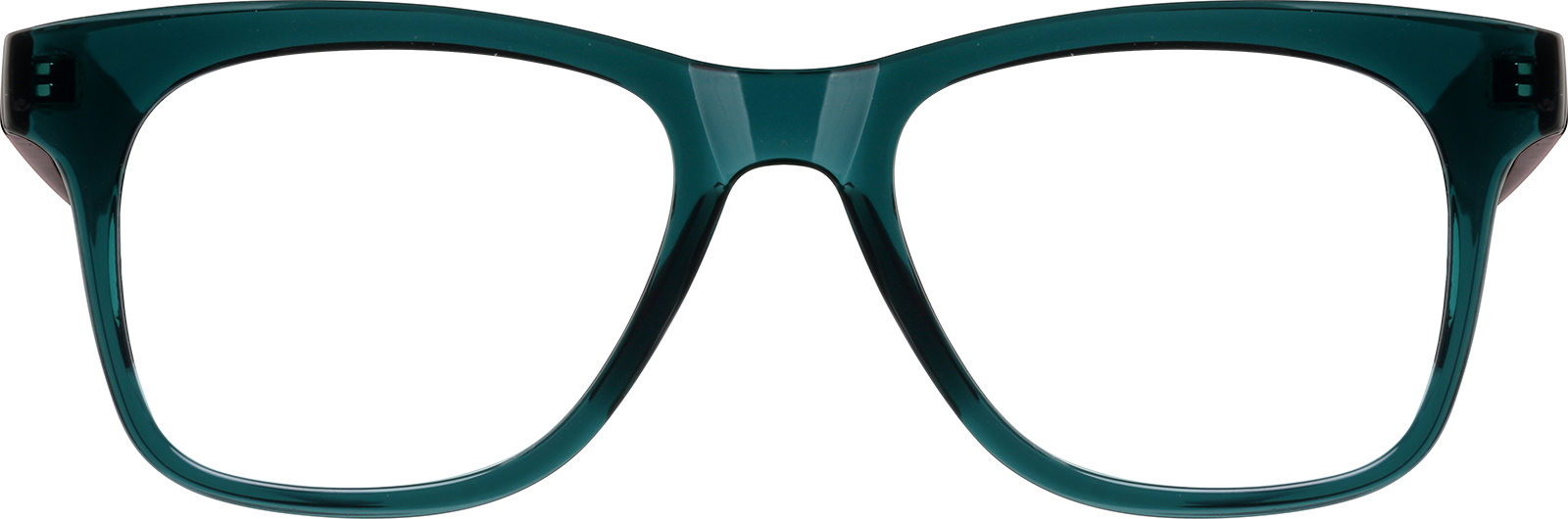 Blue Square Glasses #286216 | Zenni Optical