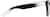 Side view of Square Glasses 286221 in Black thumbnail