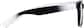 Side view of Square Glasses 286221 in Black thumbnail