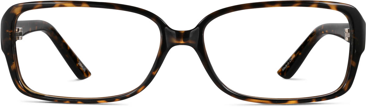 Tortoiseshell Rectangle Glasses