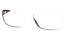 Angle view of Rectangle Glasses 286625 in Tortoiseshell thumbnail