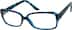 Rectangle Glasses 286626 in Blue