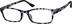 Rectangle Glasses 286831 in Tortoiseshell