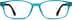 Rectangle Glasses 286916 in Blue