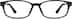 Rectangle Glasses 286921 in Black