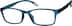 Rectangle Glasses 287116 in Blue