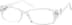 Rectangle Glasses 288923 in Clear
