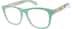 Square Glasses 291524 in Green