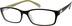 Rectangle Glasses 292421 in Black