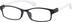 Rectangle Glasses 292821 in Black