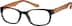 Rectangle Glasses 293121 in Black