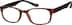 Rectangle Glasses 293125 in Tortoiseshell