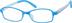 Kids’ Rectangle Glasses 293516 in Blue
