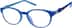 Kids’ Oval Glasses 294516 in Blue