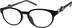Kids’ Oval Glasses 294521 in Black