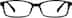 Kids’ Rectangle Glasses 294721 in Black