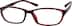 Oval Glasses 295628 in Red