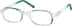 Kids’ Oval Glasses 297324 in Green