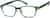 Angle view of Rectangle Glasses 297524 in Green thumbnail