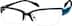 Rectangle Glasses 299916 in Blue