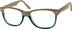 Kids’ Square Glasses 300615 in Cream