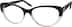 Cat-Eye Glasses 301521 in Black