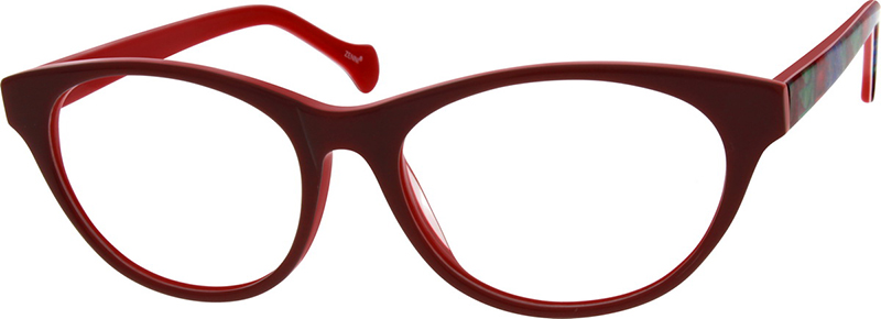 Red Cat Eye Glasses 302018